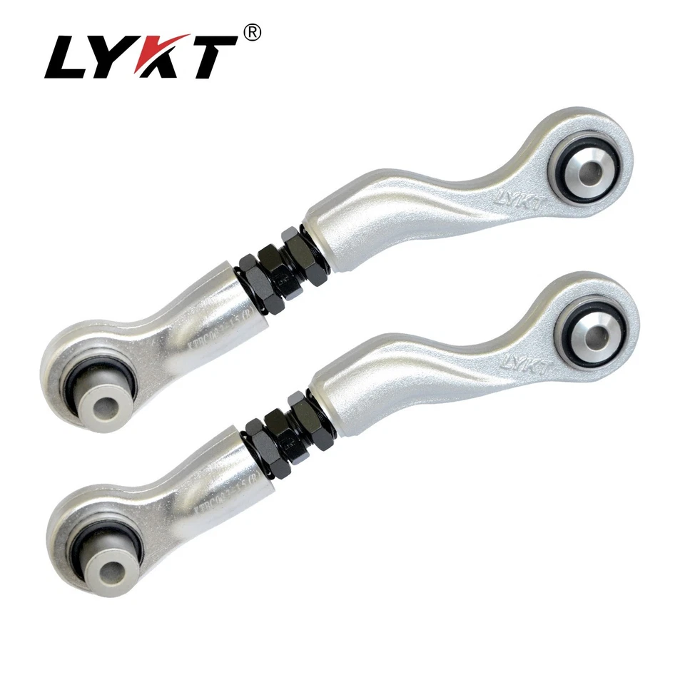 LYKT 2pcs Adjustable Arms Alignment Rear Toe Kit for Benz C、CLS、E、GLC、GLK、SL Foto 1 de 4