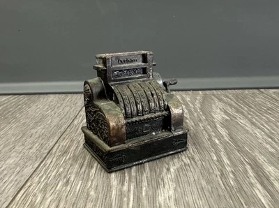 Caja registradora vintage en miniatura Durham Due Cast Foto 1 de 4