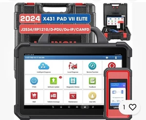 LAUNCH X431 PAD VII Elite PAD7 Pro Diagnostic Scan Tool Programming FCA AutoAuth - Picture 1 of 6