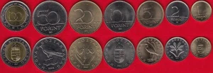 Hungary set of 7 coins: 1 - 100 forint 1994-2003 UNC - Picture 1 of 1