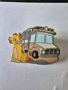 WDW Simba at Kilimanjaro Safaris Characters In Ride Vehicles Disney Pin 80074 - Foto 1 di 1
