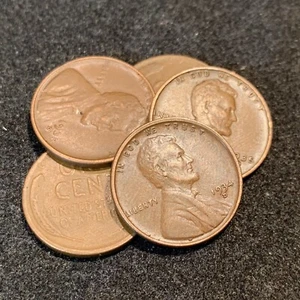 Centavos Lincoln Wheat 1930 (lote de 5 monedas) - Imagen 1 de 1