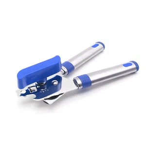 Can Opener Multifunctional Stainless Steel Professional Tin Kitchen Easy Grip - Picture 1 of 4