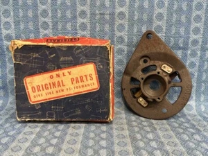 1948-1949 Studebaker Champion NOS Generator Plate & Brush Holder #525510 SEE AD - Bild 1 von 6