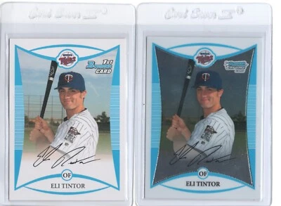 Opciones Bowman Prospects #BP41 y Chrome Prospects BCP41 ELI TINTOR 2008 Foto 1 de 2