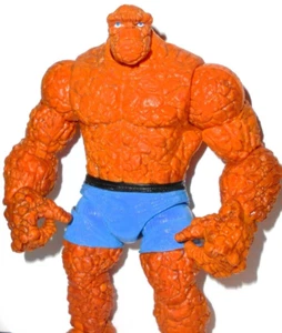 marvel legends The THING Fantastic Four 2008 classic colors complete hasbro - Picture 1 of 2
