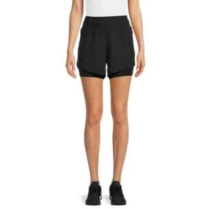 Avia Women's High Rise Running Shorts with Bike Liner NEW - Picture 1 of 11
