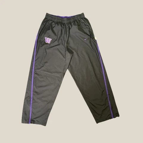Nike Fit Storm University of Washington Windbreaker Pants Sz L Cover