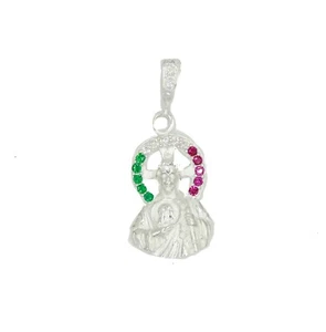San Judas Tadeo .925 Sterling Silver Pendant - St. Jude Thaddeus .925 Sterling - Picture 1 of 4
