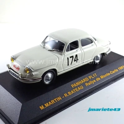 Panhard PL17 #174 Martin - Bateau Montecarlo 1961 qualità 1:43 IXO - Immagine 1 di 4