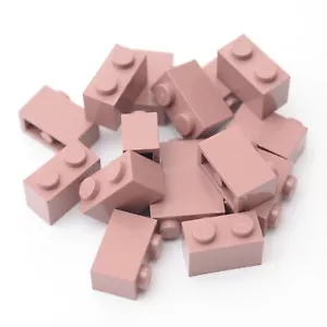 16x Lego Sand Red 2 x 1 Brick 3004 Rare Star Wars Life on Mars Colour - Picture 1 of 3