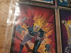1992 Comic Images Marvel Ghost Rider II Ghost Rider Asleep #4 2k3