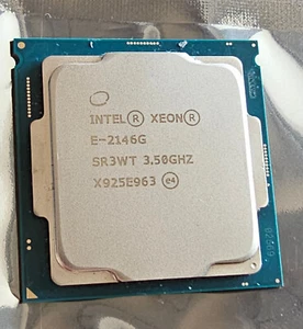 Intel Xeon E-2146G 3.5GHz 6 Core 12 Thread FCLGA1151 TDP 80W 12MB Cache - Bild 1 von 1