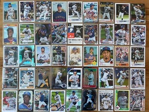New York Mets 45 Baseball Card Lot w/ Pete Alonso, Ronny Mauricio Mojo, RC’s