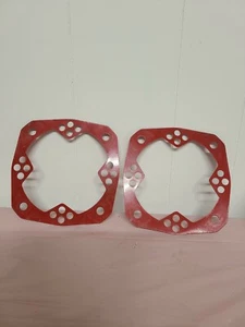 2004 YAMAHA YFZ450 FRONT LEFT RIGHT BRAKE ROTORS GUARDS SHIELDS yfz 450  - Picture 1 of 2