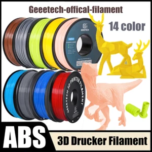 Geeetech ABS+ Filament 1,75mm 3D Drucker Filament Schlagfest 1kg(2,2lbs) 1 Spule - Afbeelding 1 van 23