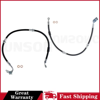 2x Manguera de freno delantera izquierda derecha Sunsong para Suzuki XL-7 2002 2003 2004 2005 2006 Foto 1 de 4