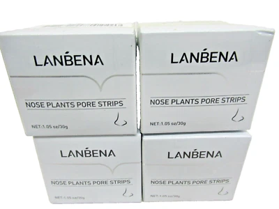 LOT OF (4) LANBENA Nose Plants Pore Strips Boxes - Image 1 of 4