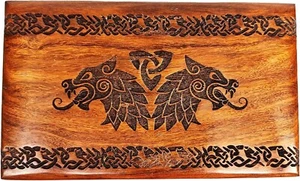 Adult Cremation Urns Dragon Engraved Funeral Memorial Keepsake Ashes Holder Box - Bild 1 von 5