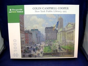 POMEGRANATE ARTPIECE PUZZLE - 1000 PC. NY PUBLIC LIBRARY 1915 - COLIN C. COOPER - Picture 1 of 7