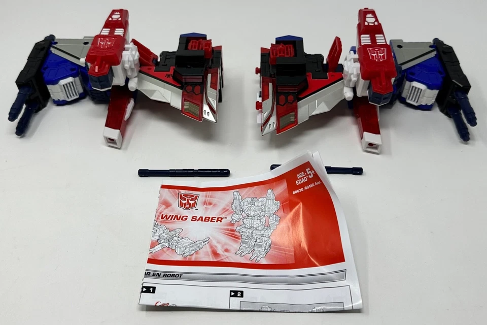 2004 HASBRO TRANSFORMERS ENERGON MEGA CLASS WING SABER COMPLETE AMAZING - Image 1 of 1