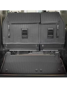 Cargo Liner and Backrest Mats for 2021-24 Toyota Sienna 7/8 Seats w/o Spare Tire - Bild 1 von 5