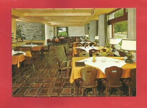 AK von Neustadt Schwarzwald Gasthof Blessinghof  Innenansicht Fam. Winterhalder