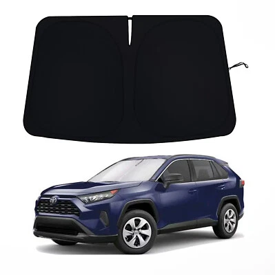 Ajuste personalizado para Toyota RAV4 2006-2024 parabrisas delantero auto parasol cubierta de ventana Foto 1 de 4