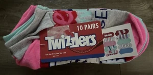 NEW Womens 10 pk Low Cut Twizzlers Socks sock sz 9-11 US shoe sz 4-10 - Picture 1 of 2