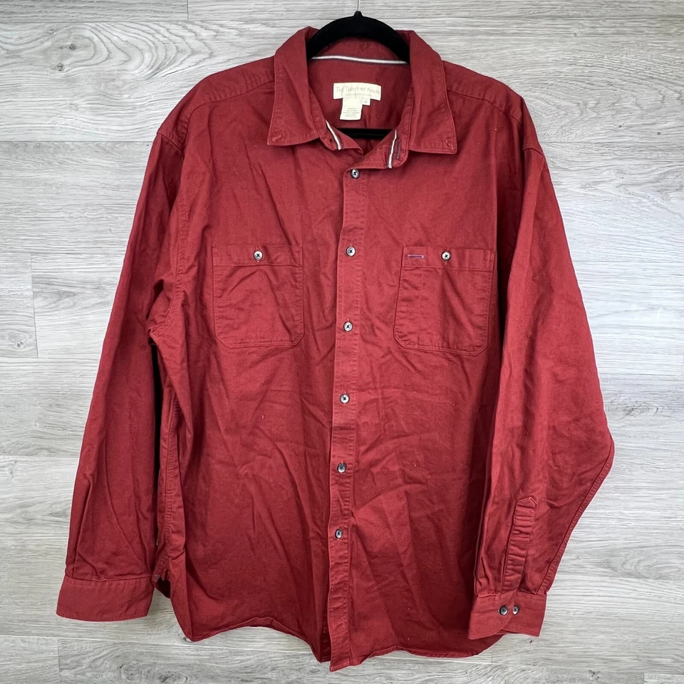 The Territory Ahead Button Up Shirt Mena Extra Large Red Western Dress Shirt - Image 1 of 4