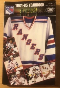 Anuario Rangers 1984-85 New York Rangers - Imagen 1 de 3