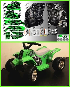Banshee Mini Electric ATV Toy 2008 GRAPHICS kit ENGINE AND WARNINGS DECALS - Bild 1 von 2