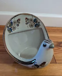 Vtg Ken Edwards El Palomar Tonala Folk Art Bird Planter Vase Large Mexico - READ - Picture 1 of 11