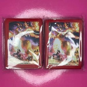 Juego de cartas coleccionables Pokémon Charizard EX Ultra Premium fundas para cartas (65) x2 SIN ABRIR - Imagen 1 de 2