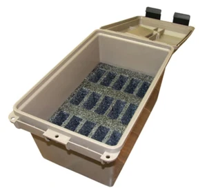 Tactical Mag Can Triple Padlock Tabbed Holds 15- 20-30 Round 223/5.56 Magazines - Picture 1 of 1