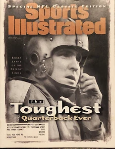 Sports Illustrated Bobby Layne 1995 Edición Clásica Especial de la NFL Más Duro de la Historia - Imagen 1 de 12