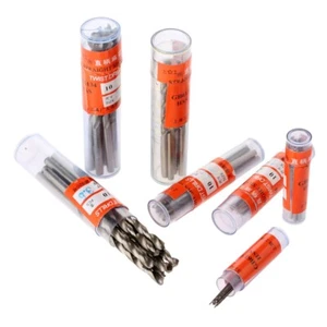 10x Micro Drill HSS Bits 0.5mm-3.5mm Straight Shank PCB Twist Drill Bits Set - Picture 1 of 35