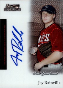 2004 Bowman Sterling #JR Jay Rainville RC Auto