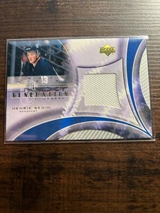 A82,085 - 2001-02 Upper Deck Game Jerseys #NGHS Henrik Sedin NG