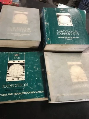 Ford Lincoln Navigator Expedition 1998 cableado OEM manuales de servicio envío gratuito Foto 1 de 4