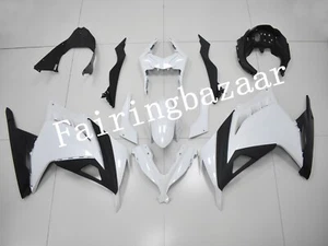 Kit de carenado de carrocería de inyección ABS 2013-2017 NINJA300 blanco perla negro - Imagen 1 de 8