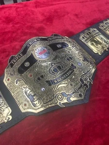 NWA Triple Crown Wreslting Championship belt ZINC METAL thickness 4mm - Picture 1 of 5