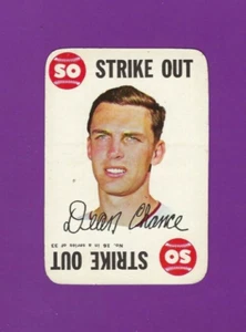 Tarjeta de béisbol Topps 1968 #16 Dean Chance Cleveland Indians EXMT - Imagen 1 de 2