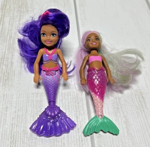 Mattel Barbie Dreamtopia Chelsea Meerjungfrau Puppe 6 Zoll Rainbow Cove Menge 2 - Bild 1 von 10