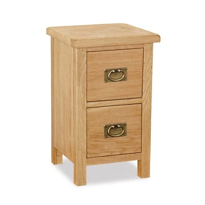 Oak Bedside Table, Nightstand, Bedside, bedside With Drawers - Image 1 of 4