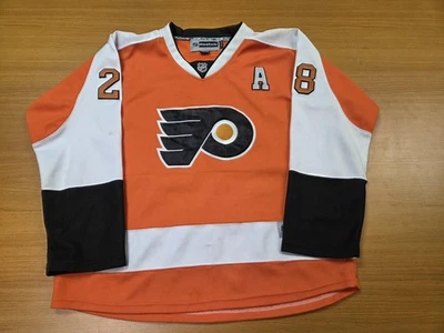 Philadelphia Flyers Jersey Womens XL Orange NHL Hockey Claude Giroux 28 Reebok - Image 1 of 4