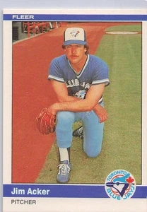 1984 Fleer - Jim Acker #145 - Picture 1 of 2