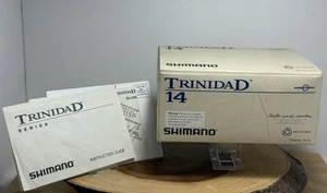 Shimano Trinidad 14 “Gold”(EMPTY) Fishing Reel Box Only ***NO REEL** - Picture 1 of 8