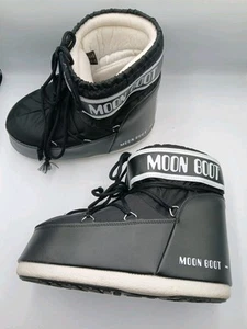 Botas de nieve Moon Boot Low Tecnica negras talla 8 - 9,5 / 42 - 44 para mujer y hombre - Imagen 1 de 17