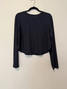 Camisa Lululemon Cuello Redondo Protección UV Correr Manga Larga Mujer Rendimiento - Imagen 1 de 9